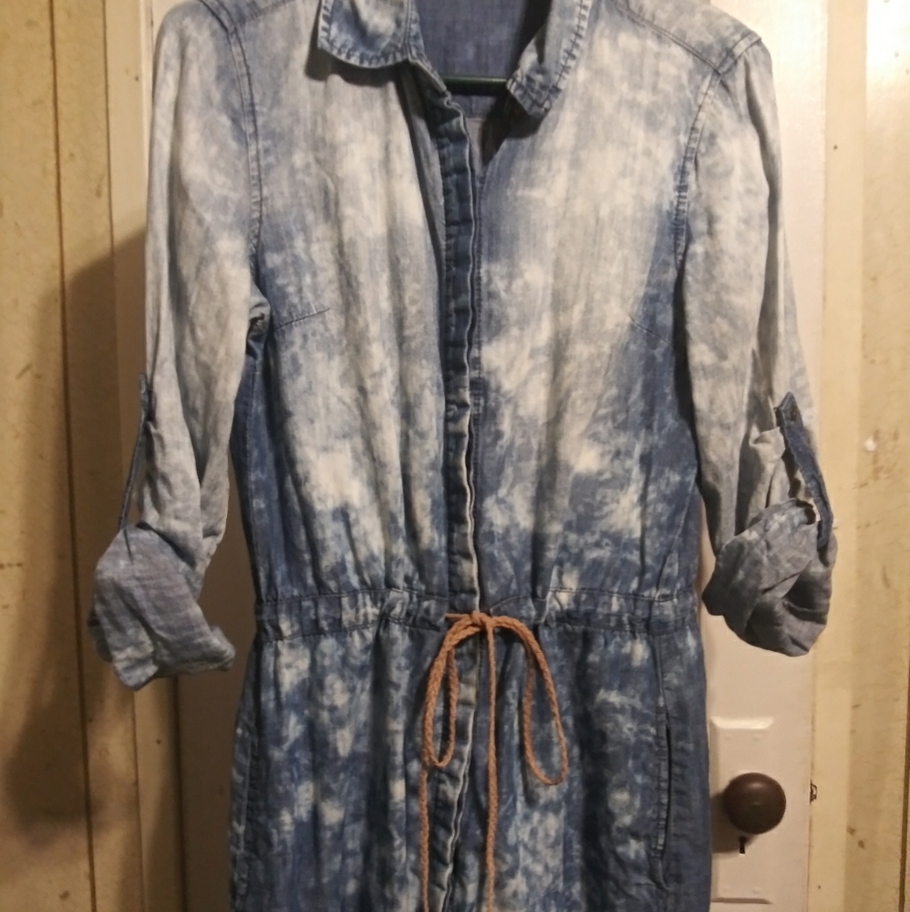 Jean midi/mini dress